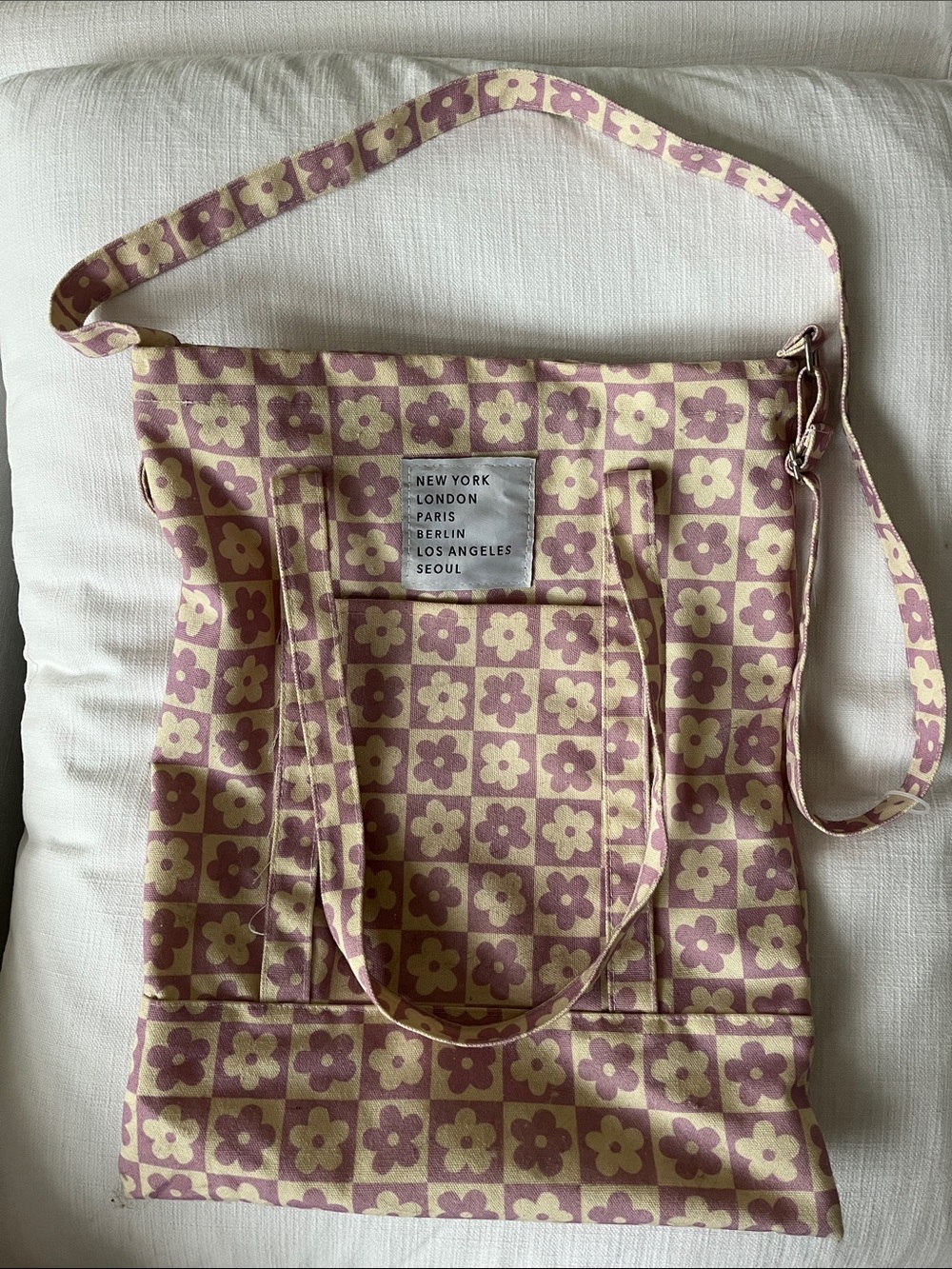 Flower Print Bag